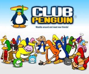 пазл Смешные пингвины от Club Penguin